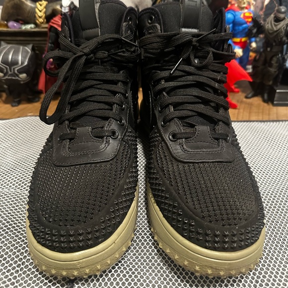 Nike Lunar Force 1 Duckboot "Black Neutral Olive" - Size 8.5 - Hike Ready - Picture 3 of 10